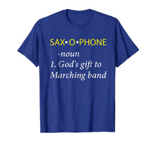 Load image into Gallery viewer, Funny Saxophone Player Shirt Saxophone Definition tshirt