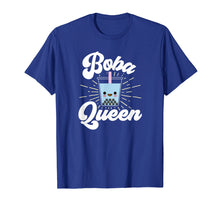 Load image into Gallery viewer, Boba Queen Shirt Cute Kawaii Funny Bubble Tea Shirt