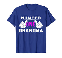 Load image into Gallery viewer, Number One Grandma Funny Grandma Shirts TShirts For Women