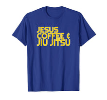 Load image into Gallery viewer, Jesus Coffee Jiu Jitsu Shirt for Christian Martial Arts