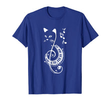 Load image into Gallery viewer, Cat lovers gifts-Musical Cat-Cat lovers Shirt Musician Gift