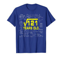 Load image into Gallery viewer, Math Square Root Of 121 11 Year Old 11th Birthday Tshirt