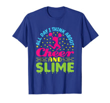 Load image into Gallery viewer, Cheer And Slime TShirt - Cheerleading Quote