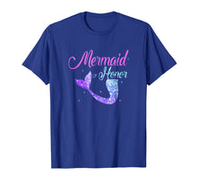 Load image into Gallery viewer, Mermaid Of Honor Maid Bridesmaid Tshirt Mother's Day Gift
