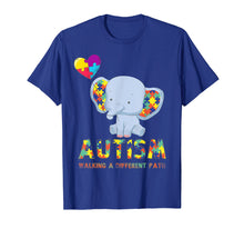 Load image into Gallery viewer, Autism Elephant Walking A Different Path T Shirt For Kids