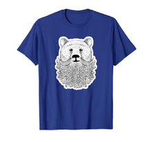 Load image into Gallery viewer, Bear-d - Bearded Bear Novelty T-Shirt Tee