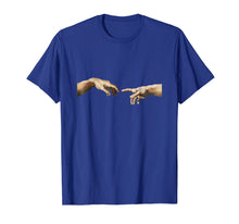 Load image into Gallery viewer, Michelangelo Shirt Creation of Adam Tshirt