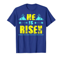 Load image into Gallery viewer, He Is Risen Shirt Christian Happy Easter Jesus T-shirt