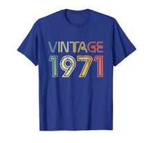 Load image into Gallery viewer, Vintage 1971 48 Years Old Gift Birthday T-Shirts