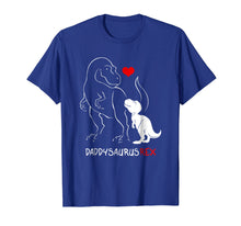 Load image into Gallery viewer, Mens Daddysaurus Rex T shirt T rex Daddy Saurus Dinosaur Men Gift