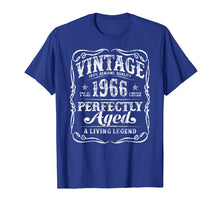 Load image into Gallery viewer, Made In 1966 Vintage T-Shirt 53rd Birthday 53 Years Old