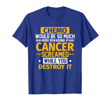Load image into Gallery viewer, Chemo Would Be More Rewarding If Cancer Screamed T-Shirt