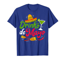 Load image into Gallery viewer, Drinko de Mayo T Shirt Men Women Mexican Sombrero Drinking