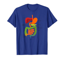 Load image into Gallery viewer, Digestive System medical biology science anatomy t-shirt tee