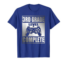 Load image into Gallery viewer, Funny Video Game Level Complete 3rd Grade Graduation Tshirt