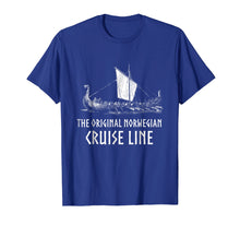 Load image into Gallery viewer, Viking Ship Cruise Line T-Shirt - Odin And Valhalla