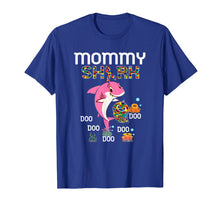 Load image into Gallery viewer, Mommy Shark Autism Awareness Shirt Mommy Baby Shark Autism