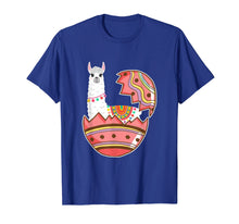Load image into Gallery viewer, Funny Easter T-Shirt Llama Easter Egg Shirt Kids