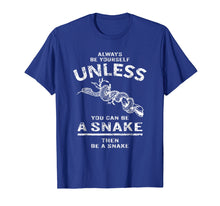 Load image into Gallery viewer, Snake T Shirt - Herpetology Shirt - Reptile T Shirt for Men