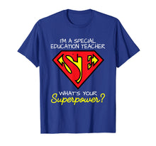 Load image into Gallery viewer, Superhero Special Education Teacher Shirt