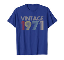 Load image into Gallery viewer, 48th Birthday Gift Idea Vintage 1971 T-Shirt Distressed