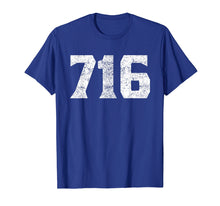 Load image into Gallery viewer, 716 Area Code Buffalo NY Graphic T-Shirt