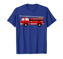 Load image into Gallery viewer, Fire Truck Trucker trailer Ladder kids adults T Shirt