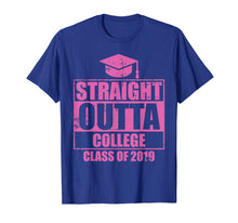 Load image into Gallery viewer, Funny Straight Outta College Graduation 2019 Graduates Gift T-Shirt