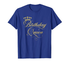 Load image into Gallery viewer, Birthday Queen T-Shirt - Elegant Crown Design