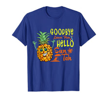 Load image into Gallery viewer, goodbye lesson plan hello sun tan pineapple shirt teacher
