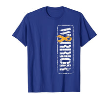 Load image into Gallery viewer, Leukemia Cancer Awareness - Military Warrior Ribbon T-Shirt