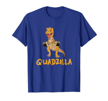 Load image into Gallery viewer, Quadzilla Funny Gym Shirt for Meatheads and Gym Rats