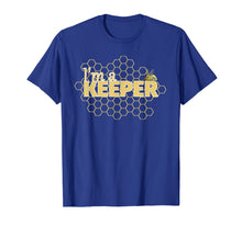 Load image into Gallery viewer, Bee t shirt I'm a Keeper funny beekeeper tee