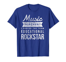 Load image into Gallery viewer, Funny Music Teacher T-Shirt Appreciation Gifts Tee Shirt