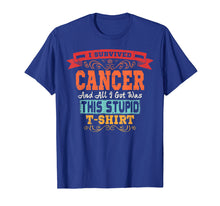 Load image into Gallery viewer, Cancer T Shirt Retro Awareness Survivor Gift