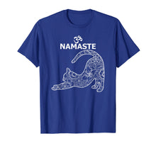 Load image into Gallery viewer, Cat Yoga Namaste OM - Funny Yoga T-shirt for Women