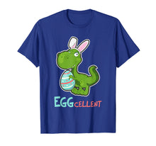Load image into Gallery viewer, Eggs Cellent Easter Bunny T-Rex Dinosaur T Shirt Gift
