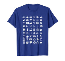 Load image into Gallery viewer, Travel Icon Language Travelling Shirt