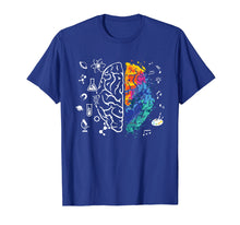 Load image into Gallery viewer, Colorful Brain Science And Art T-Shirt