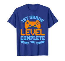Load image into Gallery viewer, 1st Grade Level Complete Video Gamer T-Shirt Graduation Gift