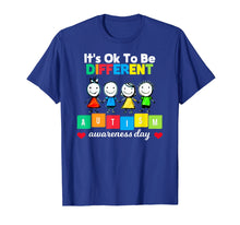 Load image into Gallery viewer, It's Ok To Be Different Shirt - Autism Awareness Day Shirt