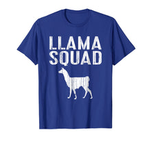 Load image into Gallery viewer, Llama Squad T-Shirt Animal Lover Gift Shirt