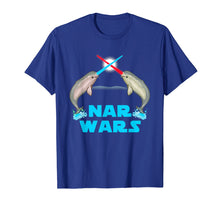Load image into Gallery viewer, Funny Narwhal Shirt The Great Nar Wars Parody T-Shirt