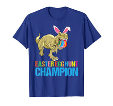 Load image into Gallery viewer, T Rex Dinosaur Easter Egg Rabbit Bunny T Shirt for Boys