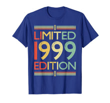 Load image into Gallery viewer, 20th Birthday Gift Vintage 1999 T-Shirt- 20 Years Old Shirt