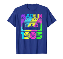 Load image into Gallery viewer, Made In 1985 Cassette Birthday Outfit 80s Party Wear Tee