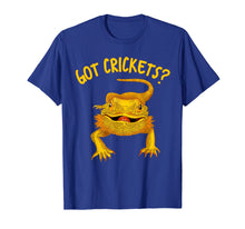 Load image into Gallery viewer, Got Crickets T Shirt Funny Bearded Dragon Tshirt Herpetology