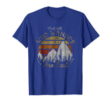 Load image into Gallery viewer, Retro Campervan Not All Who Wander Are Lost9 Tshirt