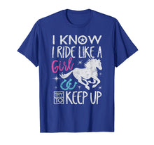 Load image into Gallery viewer, Horse Riding Horseback Riding Shirt Horse Girl Gift T-Shirt