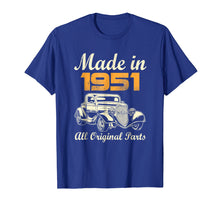 Load image into Gallery viewer, All Original Parts T-Shirt Made In 1951 68th Birthday Gift